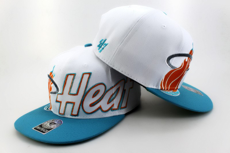 Miami Heat 47Brand Snapback Hat id06